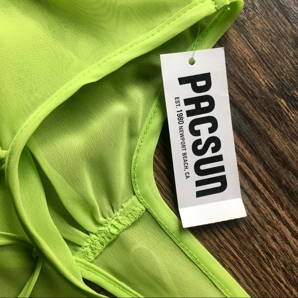 PacSun Neon Tank - Picture 4 of 4